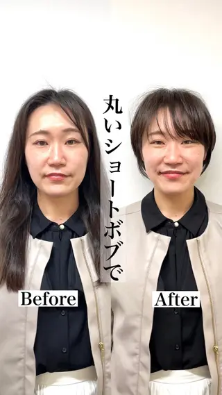 ショート カラー 表参道【髪質改善】 宮嶋勇太のヘアスタイル