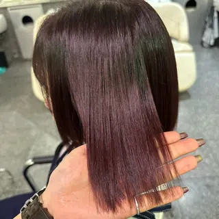 カラー 町田 里奈のヘアスタイル