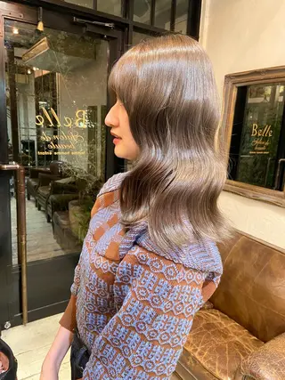 カラー ダメージレス美容師 🌱水島侑理のヘアスタイル