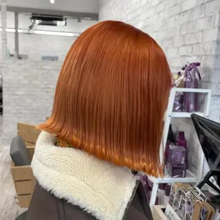 ミディアム カラー パーマ ヘアアレンジ メンズ キッズ ネイル マツエク・マツパ アイブロウ 歩くパワースポット 🦋KAHOのヘアスタイル