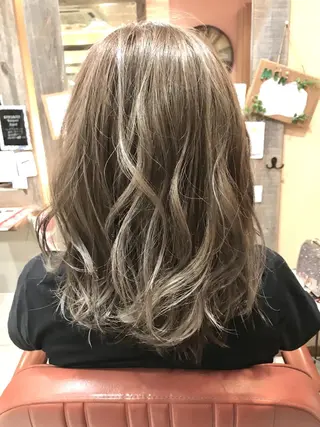 ミディアム 増子 幹樹のヘアスタイル