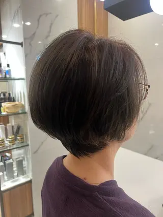 ショート 村中 逸紀のヘアスタイル