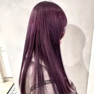 ロング カラー デザインカラー/パー マ🦖外岡咲希🦖のヘアスタイル