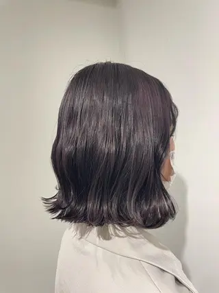 ショート カラー あずま みゆのヘアスタイル