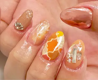 ネイル nuk.所属・坂本 萌のネイルデザイン