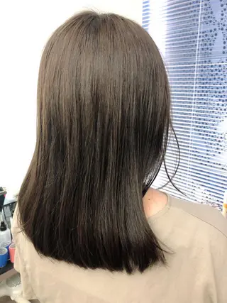 ミディアム MichioNozawaHairSalonGinza所属・watanabe kazukiのヘアスタイル