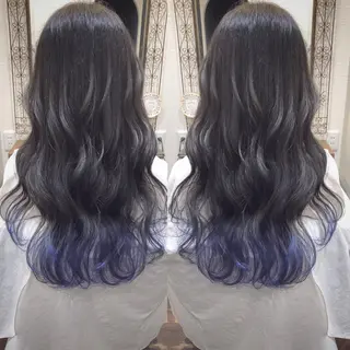 ロング 皆巳 達郎のヘアスタイル