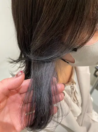 ミディアム カラー 艶髪/透明感カラー/ 韓国/nonokaのヘアスタイル