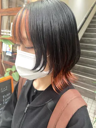 ミディアム nico🏁 rihoのヘアスタイル