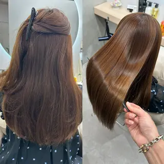 ロング youres hair はなれ店所属・髪質改善🌸縮毛矯正 専門家💖後藤のヘアスタイル