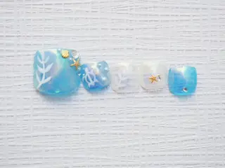 ネイル トップネイリスト Ribbon立川店のネイルデザイン