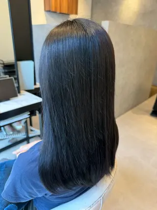 ロング カラー 高石 乃愛のヘアスタイル