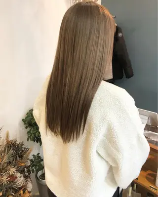 ロング カラー パーマ OVER→三軒茶屋 /縮毛矯正・髪質改善のヘアスタイル