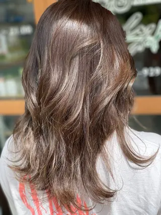 ロング カラー Snaly カラー特化ページのヘアスタイル