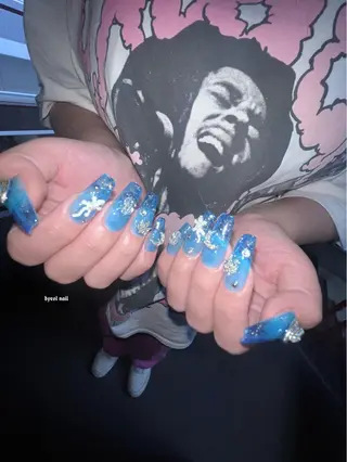 ネイル byeol  nail (ビョルネイル)所属・🌧byeol nail🤍のネイルデザイン