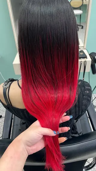 セミロング カラー IROW/イロウ天神 大名店 yamaのヘアスタイル