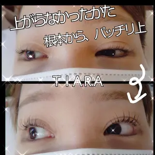 マツエク・マツパ 💡次世代LED -TIARA💡のマツエク・マツパデザイン