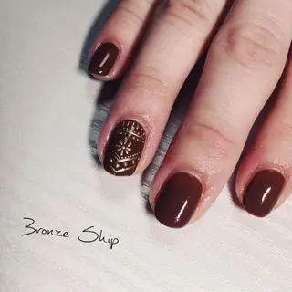 ネイル Bronze  Ship ＊relaxation saron＊所属・S a k iのその他イメージ