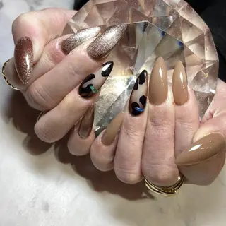 ネイル あ きのネイルデザイン