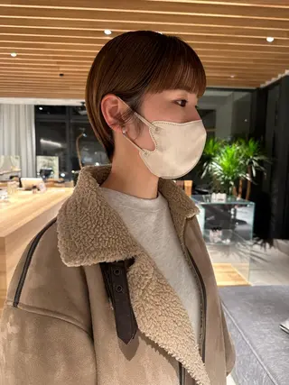 ショート 井上 翠月のヘアスタイル