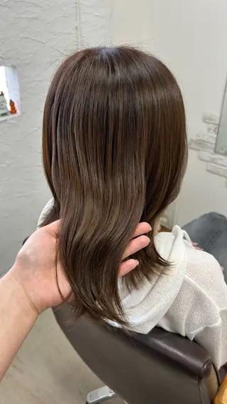 カラー ヘアメイクシエル所属・shian🍀 /透明感カラーのヘアスタイル