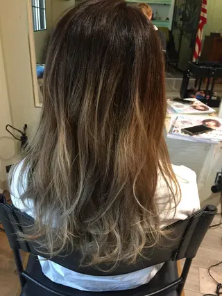 ロング カラー scene.所属・TOPstylist ✂️フセケイタ✂️のヘアスタイル