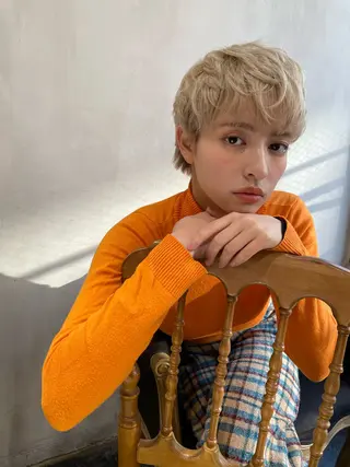 ショート カラー ショート/ボブ専門 宮脇美奈/南船場のヘアスタイル