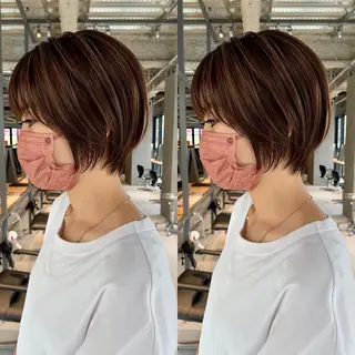 ショート リョウ/ショート /ハイトーン/八王子のヘアスタイル