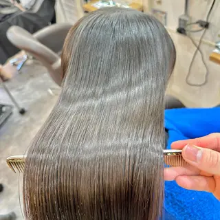 ロング カラー パーマ ヘアアレンジ メンズ キッズ ネイル マツエク・マツパ アイブロウ 🪽美髪の神🪽 💎RYUSEI💎のヘアスタイル