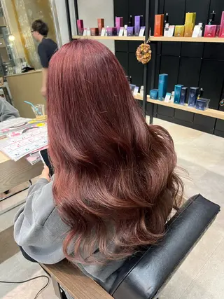 ロング ブリーチ/髪質改善 shiinaのヘアスタイル