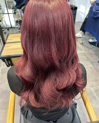 ロング カラー newi梅田🫧韓国 ヘア🫧sakiのヘアスタイル