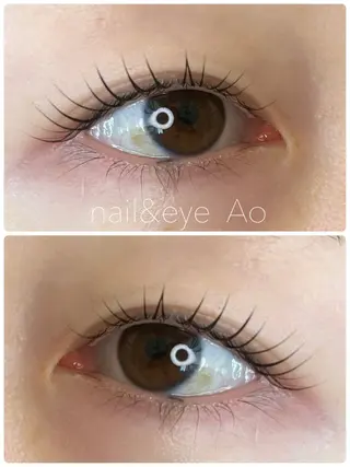 メンズ マツエク・マツパ nail&eye Aoのマツエク・マツパデザイン