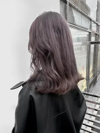 セミロング カラー GOODDAY ヘアサロンのヘアスタイル