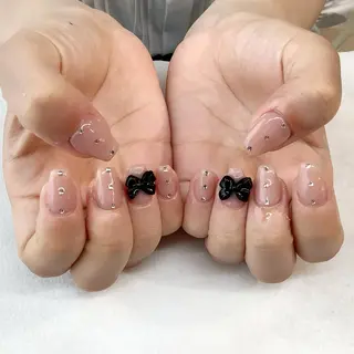 ネイル 💎🐰 saki. m 🐰💎のネイルデザイン