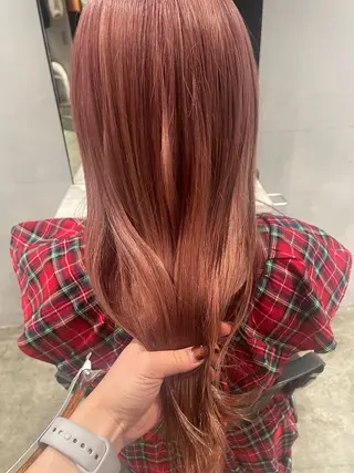 ロング カラー ALBUM銀座‪‪ RURUKA‪‪❤︎のヘアスタイル