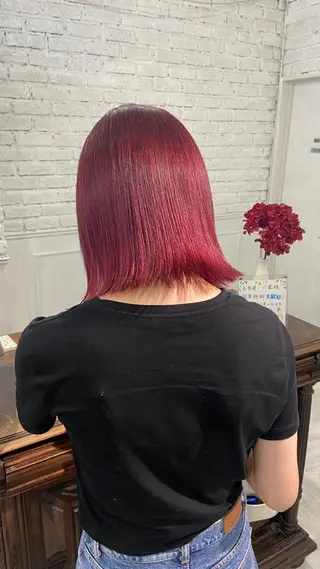 ミディアム カラー SALOWIN札幌大通り所属・札幌ブリーチカラー/ ダブルカラー/ドイのヘアスタイル