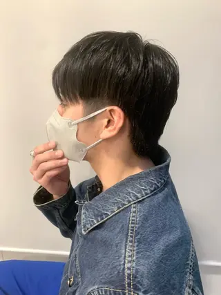 パーマ メンズ 松浦ゆずき 韓国/ 診断/ダウンパーマのヘアスタイル