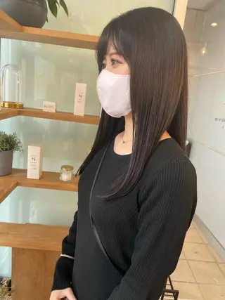 セミロング 荒木 康太のヘアスタイル