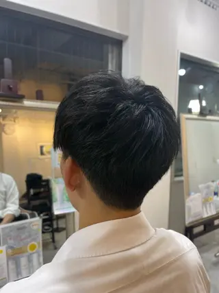 ショート メンズ 尾野 雅斗のヘアスタイル