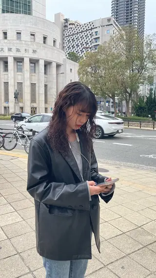 セミロング 葵🌊ツヤカラー/ 髪質改善🫧のヘアスタイル