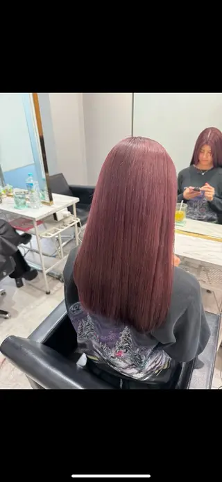 ロング 🩶ブリーチ/ レイヤー🩶フミカのヘアスタイル