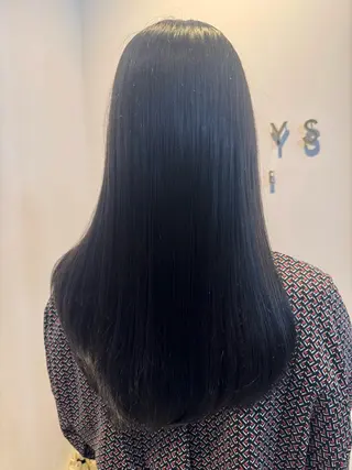 ロング カラー まゆ/透明感カラー 🤍のヘアスタイル