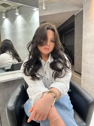 ロング トレンドヘア💖 海外ヘアkotomiのヘアスタイル