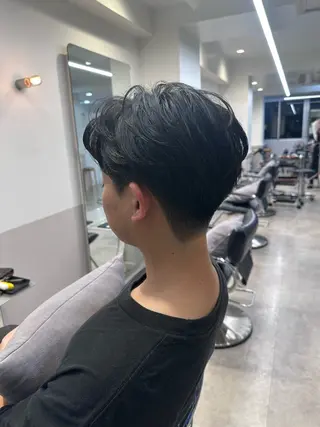 メンズ mio/【日本橋】 パーマモデルのヘアスタイル