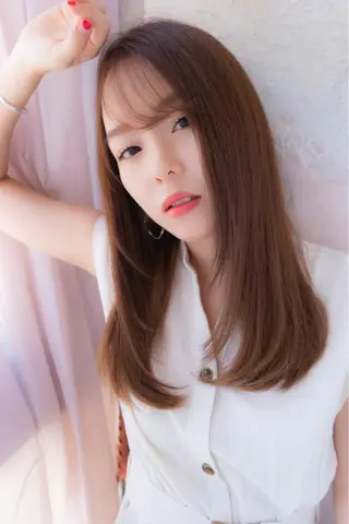 セミロング 【代表】 高瀬慎也/縮毛矯正のヘアスタイル