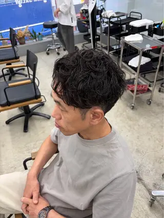 ショート メンズ メンズ専門サロン wokeのヘアスタイル