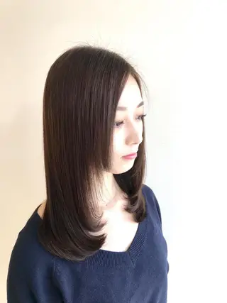 ロング カラー パーマ ヘアアレンジ 🥇髪質改善🥇 polon代表鵜澤のヘアスタイル