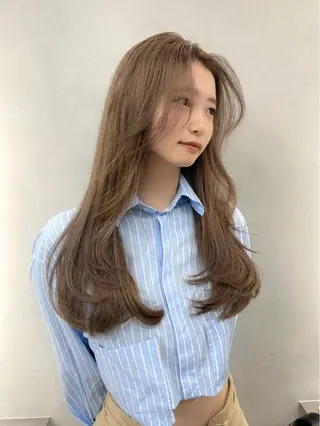 ロング カラー 卒業式ヘアセット🎀 ヘアアレンジのヘアスタイル