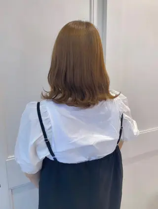 ミディアム カラー Ayuna /透明感カラーのヘアスタイル