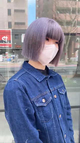 ショート RURI韓国ボブ 🇰🇷タッセルボブのヘアスタイル